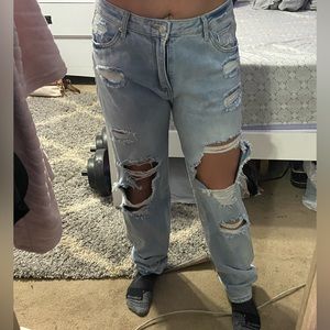 Light blue woman’s jeans